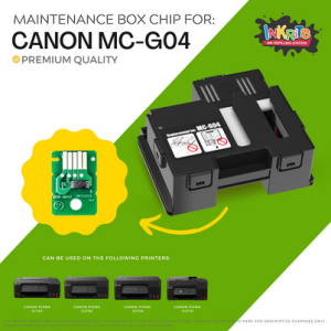 Canon MC-G04 Maintenance Cartridge Chip for Pixma InkTank Printers