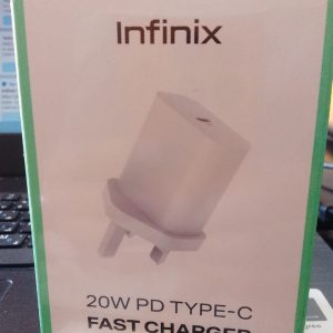 Original Infinix 20W PD Type C Charger