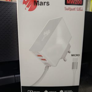 Mars Micro USB 2.0A Charger