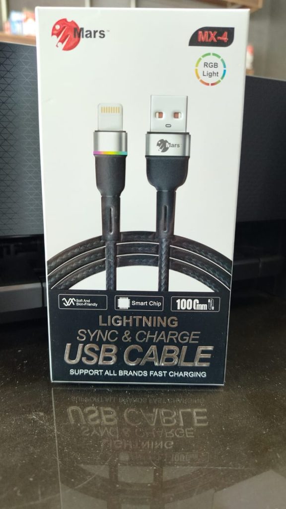 Iphone Lightening Data Cable by Mars
